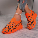 Women's Shoes In The Spring And Summer Of 2025 New Flying Mesh Shoes Children Leisure Sports Slopes And Thick-Soled Single