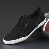New Men's Shoes Pedaled Canvas Shoes Korean Version Of The Trend Casual Shoes Breathable Board Shoes