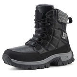 Men's Down Snow Boots Plus Thick Warm And Cold Cotton Shoes Northeast Waterproof And Anti-Slip Outdoor Cotton