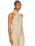 Women's Design Sensing Suit Ma Vestless Vest Women's