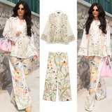 Women's Summer New Fashion Simple Loose Print Leisure