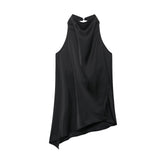 New Silk-Sense Wistry Hanging Neck Top 2754253 Wide Leg Pants