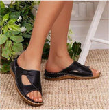 Cool Slippers Women 2025 Spring And Summer New Flat Bottom Wear Slippers
