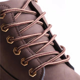 Men Boots PU Outdoor Snow Ankle Boots Male Lace Up Anti-slip Booties British Sneakers Plus Size 46 Zapatos De