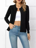 And Winter Solid-Colored Cardigan Coat New Knitted