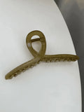 Large Morandi Color Hair Claw Clip-Outfit