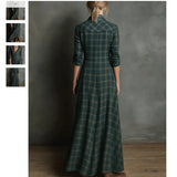 New Printing Leisure Long Sleeve Lattice