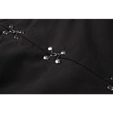 Women Y2k Mini Dress Holiday Party Sleeveless Sexy Dress Korean Black E-girl Vintage Female Elegant Fashion Design