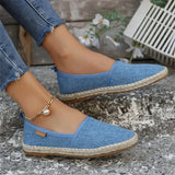 Shoes Women 2025 Autumn New Round Head Cover Comfortable Flat Bottom Large-Size Pedal Bean