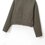 Women's Explosive Zippered Long-Sleeved Jacket
