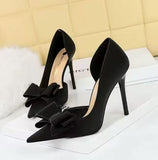 2025 New Elegant Bow Design Fine High Heels, Fashion Style High Heels Women's