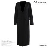 Early Spring French Romantic Light Luxury Long Suit Windcoat Women