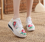 Zingj Shoes, Sports Shoes Casual Shoes Students Canvas Shoes Girl Shoes A Foot Pedal Embroidered Cloth