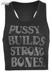 Rhinestone Casual Simple Y2K T-Shirt Women Dresses Harajuku Skinny High Street Outwear Hipster Tank Tops Sporty