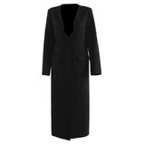 Early Spring French Romantic Light Luxury Long Suit Windcoat Women