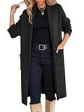 Women's New Autumn And Winter Fashion Women's Long Hair To Open The