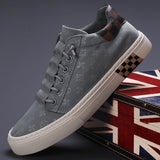 New Men's Shoes Men's Canvas Shoes Light Breathable Trend Wide Version Of Casual Shoes One Foot Lazy