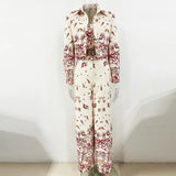 Early Spring New Underwater World Printing Sling Vest Short Coat + Trousers Set Three-Piece