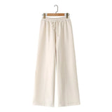 Pilot Jacket Coat Type Hoodie Loose High Waist Velvet Cloth Pants