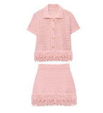 For Women's INS Explosive Ousted Lattice Lattice Knitting