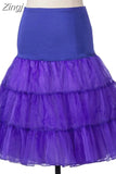 Skirt swing Rockabilly Petticoat Underskirt fluffy pettiskirt for Wedding Bridal Vintage 50s Audrey hepburn Women Ball