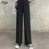 Women Straight Pattern Harajuku Ins Loose All-match Student Autumn Fashion Ulzzang Streetwear Stylish Design Ladies