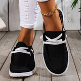 Zingj And Summer New Women's Light And Comfortable Canvas Cloth Top Breathable Flat Single Shoes Women's