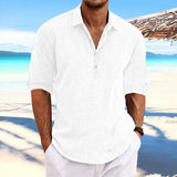Men's 2025 Summer New Set-Fashion Teen Fashion Loose Long-Sleeved Home Casual