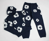 Tide Brand Foam Print Loose Sweater Y2K Hip Hop Street Suit For Men And