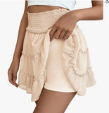 Yoga Clothes 100 Folding Skirt Women High-Waist Sports Short Skirt Dry Outdoor Anti-Walking Tennis