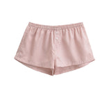 Women's Clothing 2025 Summer New Simple High-Waisted Loose Leisure Lattice