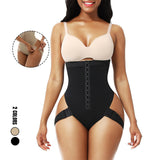 High Waist Belly Pants Rich Hip Plastic Large Size Body Pants Breasted Waist Show Bottom Body