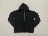 Autumn And Winter New Hooded Jacket Two-Sided Pattern Retro Leopard Zipper Hoodie Loose Personality