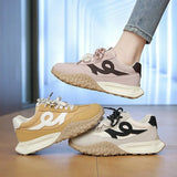 Summer New Forrest Shoes Women's Fashion Casual Flat-Bottomed Shoes With Retro High-Increase