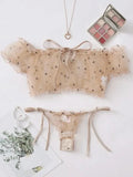 Hot Sexy Lingerie Sexy Female Three-Point Perspective Lace