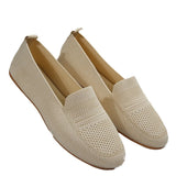 Flying Mesh Flat Sole Women's Summer Shallow Foot Pedal Soft Base Large Breathable Working