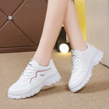 The Casual Shoes Women 2025 Autumn New Round Head Low Help In Korean Version Of The Student Small Old Father