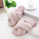 Women's Winter Indoor Cute Korean Version Of Futair Personality With Woolen Cotton Home Dormitory Hairy