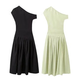 Women's Explosive Round Necker Slanted Shoulder Swing