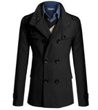 Sales Of New Men's Hair Coat In The Long Middle Of The Men's Coat