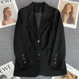 Zingj White Suit Jacket Female 2024 Spring And Autumn New Casual Temperament Spring And Autumn Fried Street Small Suit Jacket
