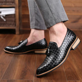 Zingj Casual Set Foot Single Shoes Fashion Tassel Lazy Shoes Large Size Loafers Wenzhou Men's