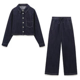 Women's Explosive Casual Long-Sleeved Denim