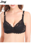 Up Bra Sexy Embroidery Lace Bras Intimate Brassiere Underwire Bralette For Women Underwear