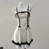 Princess Style Sexy With Chest Cushion Pajamas Sweet Lace Lace Slings Home Dress