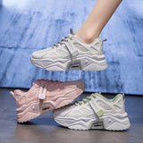 Old Dad Shoes Women 2025 Summer New Breathable Thick Bottom Increase Casual Shoes Korean Version Of Student Running