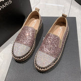 Bottom-Bottomed Scaffolded Lefdup Shoes Women 2025 Spring And Summer New Thick-Soled Lazy One-Legged Gleet Women's Singles