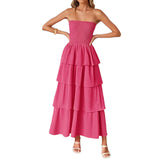 2025 New Women's Temperament Fashion Thromboic Long Dress