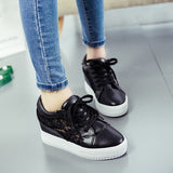 New Fashion Breathable Small White Shoes Women's High Women's Casual Shoes Loose Shoes Spring And Summer Single Shoes