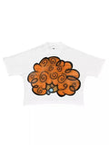 Original Sufu Ancient Animation Head Printed Graphics T-Shirt Y2k Blouse Street Oversized T-Shirt Gothic Animation Short Sleeves 211-1-Outfit